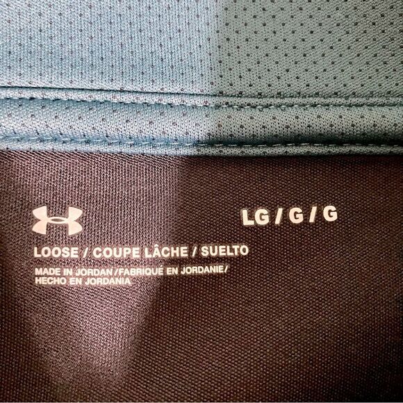 Under Armour Sweatshirt Women Size Large Teal Move Mock - Picture 9 of 10